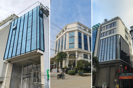 Thi công vách mặt dựng tại Hà Nội