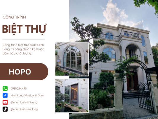 CỬA NHÔM HOPO - NHÔM KÍNH MINH LONG
