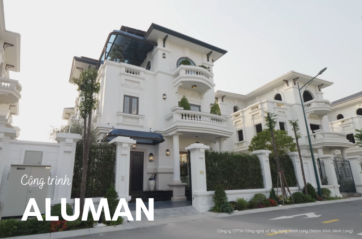 Công trình biệt thự Aluman tại Khu đô thị Vườn Cam, Hà Nội