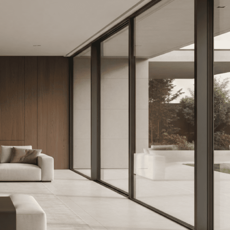 Cửa nhôm cầu Alvero hệ ASP125 – Cửa sổ trượt ép