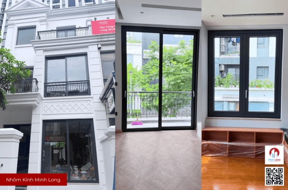 Công trình biệt thự với hệ nhôm HOPO tại Hà Nội